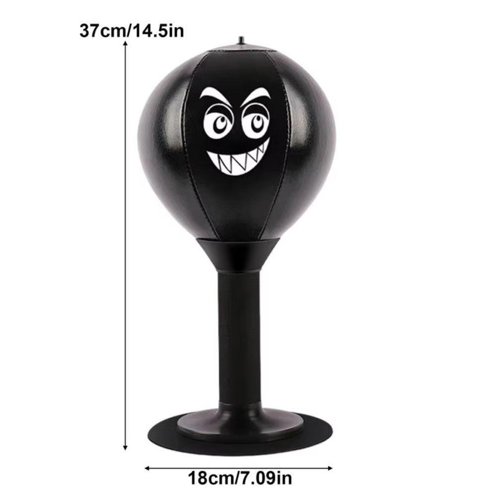 Inflatable Desktop Punching Bag Wall Mountable Desk Boxing Punch Ball  Boxing Practice