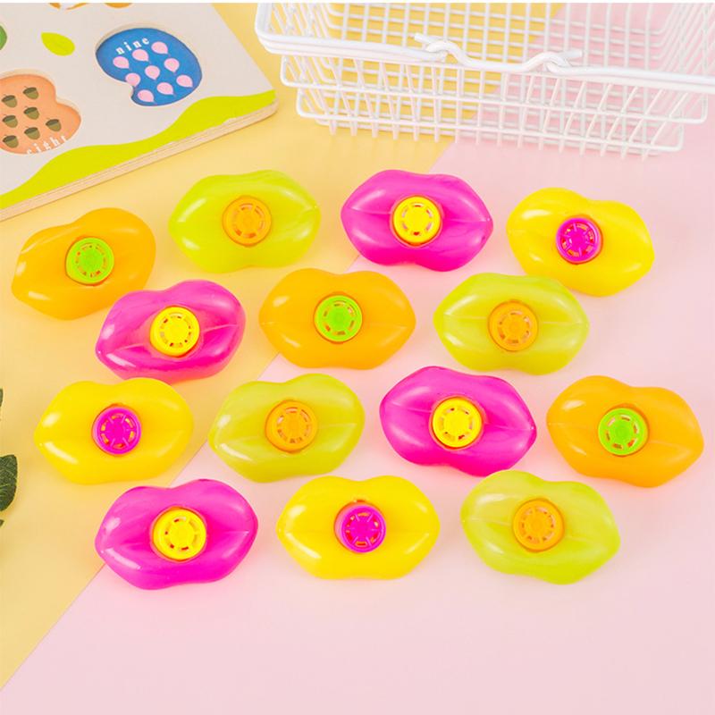 

15Pcs Colorful Plastic Lip Whistles Noise Makers Toys for Kids Birthday Party Favors Baby Shower Gift Pinata Fillers Goody Bag