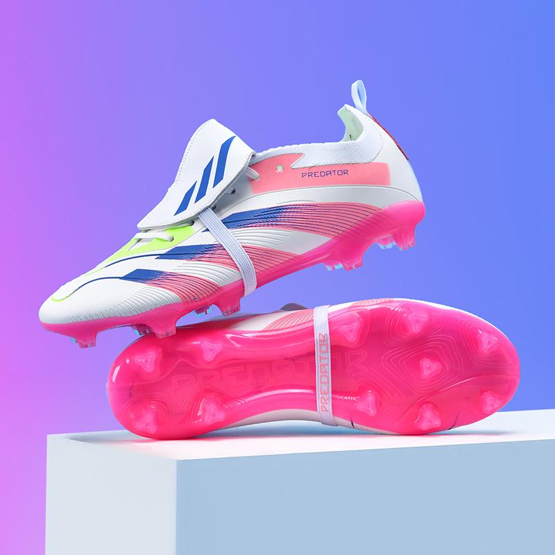 Unisex Fußballschuhe für draußen für Erwachsene & Kinder - Lange & Kurze Stollen für Kunstrasen