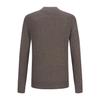 FERRAROMILANO Herringbone Round Sweater Brown (Am0Erd40657)