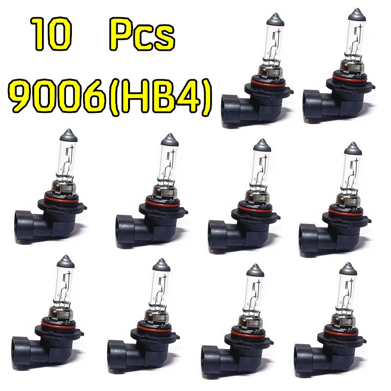 10Pcs H1 H4 H7 H11 9005 HB3 9006 HB4 Car Halogen Bulbs 12V55W Headlight Lamp H3 H8 Fog Lamps 9012 Clear Car Bulb Wholesale Bulbs 7