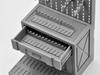 Little Armory LD006 Gun Rack B Plastic Model