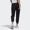 Adidas 3-Stripes Tapered Cuffed 7/8 Pants Women Bottoms Black GM5559