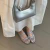 Women Flat Bows Single Shoes Summer New Fashion Shallow Ladies Elegant Ballerinas Shoes Soft Flat Outdoor Casual Mary Jane Shoes