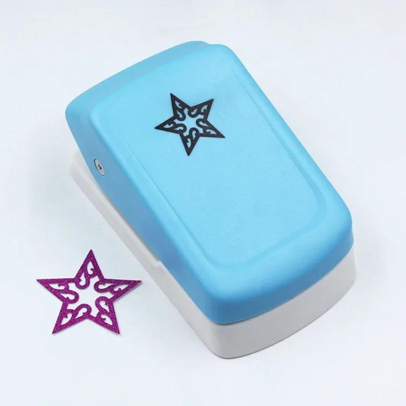 

DIY Paper Printing Card Cutter Scrapbook Shaper Three-dimensional Embossing Device Hole Punch Handmade Decoration звезда
