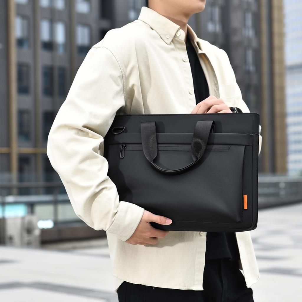 Scalable Business and Leisure Men's Computer Bag Commuting Briefcase