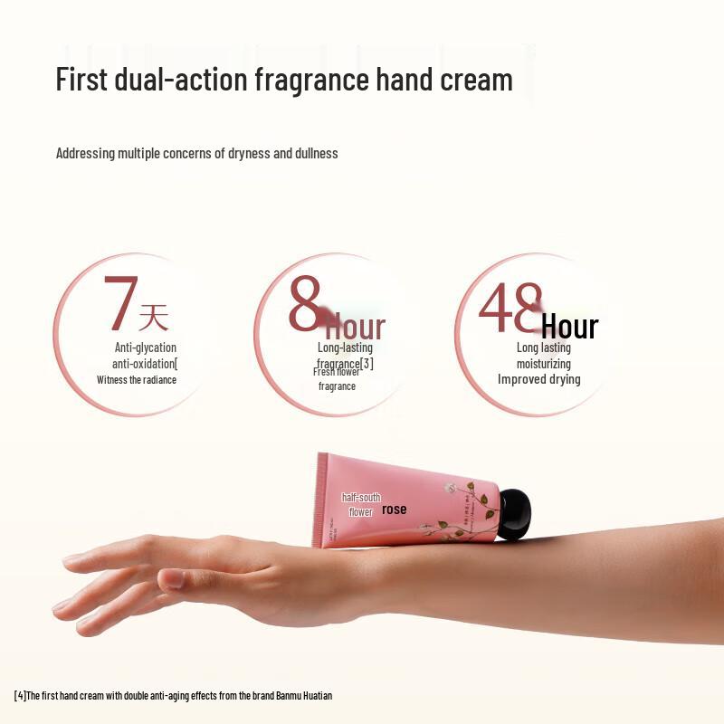 Ban Mu Hua Tian Essential Oil Fragrance Hand Cream