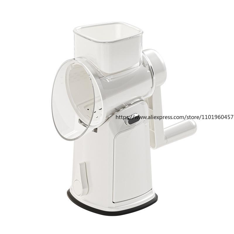 Multi-Functional Kitchen Vegetable Cutter Hand-Cranked Roller Shredder Slicer Potato Grater Shredder for Home Use