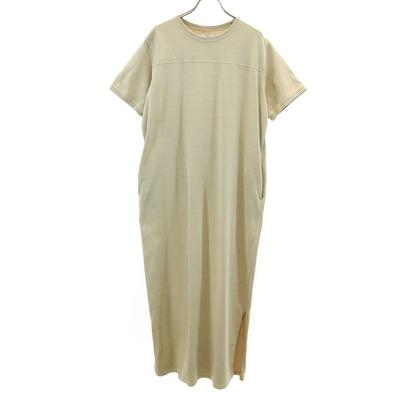 RHC Ron Herman Short Sleeve T-shirt One Piece XS Beige Women Used