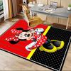 Minnie Mouse Celebration Carpet For Playroom Bedroom Living Room Sofa Home Decorkids Game Area Rug Nonslip Floor Mat
