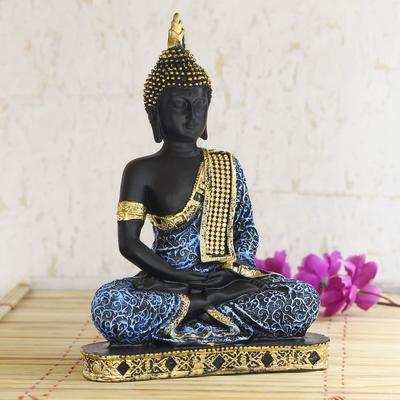 Meditating Lord Buddha Handcrafted Decorative Showpiece