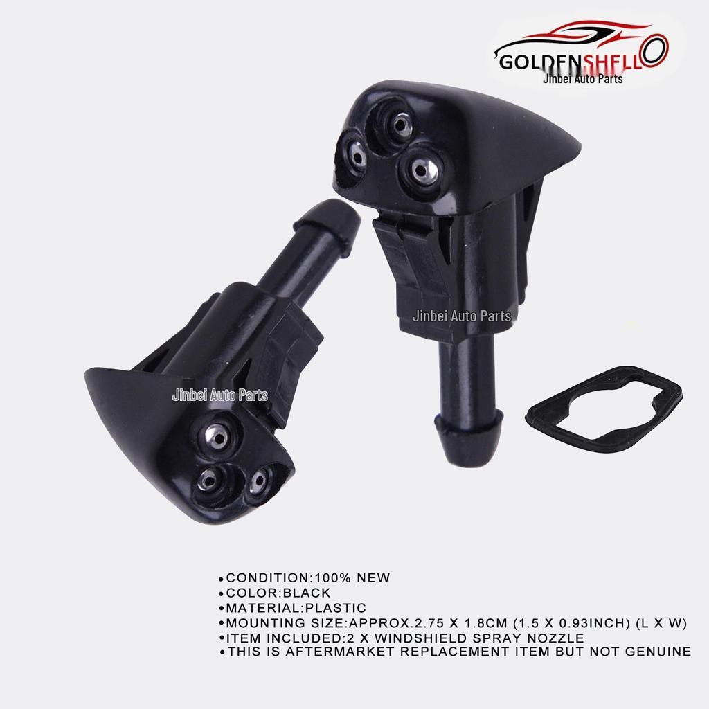 Front Windshield Washer Nozzle for Hyundai Elantra, Kia Accent, Opirus, Optima (98630-3K500)