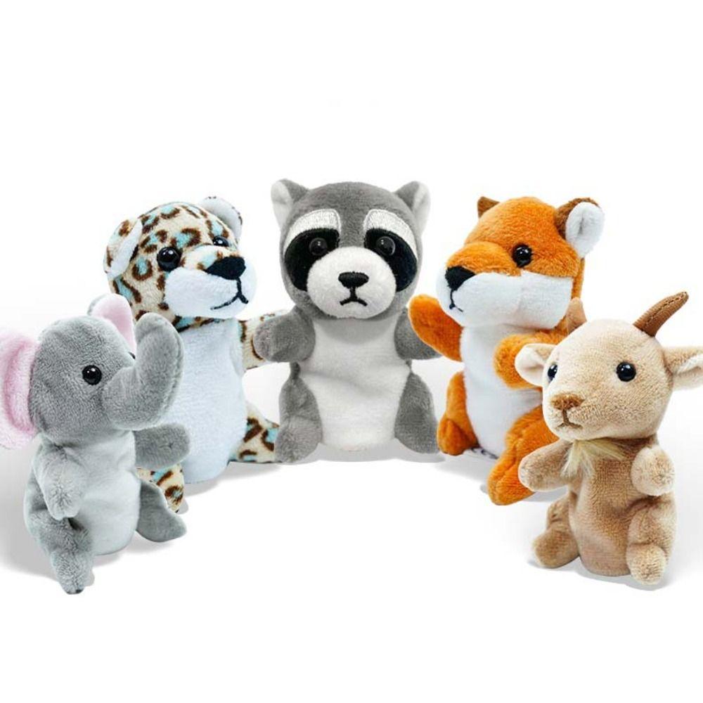 Stuffed Doll Animal Hand Puppets Role Play Puppets Plush Toy Finger Puppets  Party Favors