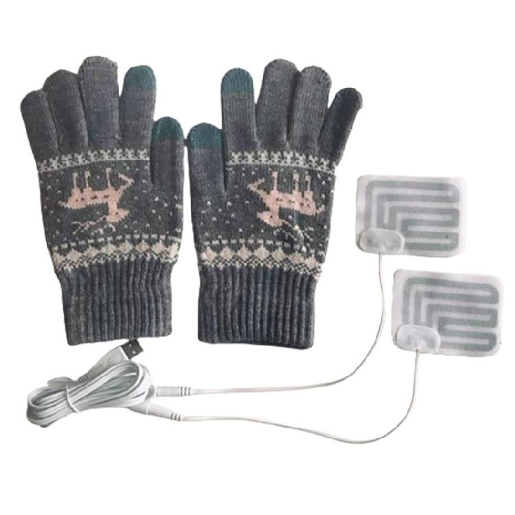 Washable Thermal Glove Heat Pad Electric Heating Film Glove Heating Sheet for Daily Comfort