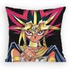 Anime YYu Gi Oh Yugi and Atem Pillow Case Antidustmite Pillowcase Invisible zipper silky short plush Sofa cushion cover