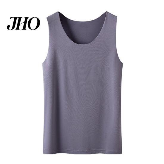 Women Seamless Ice Silk Vest Bottoming Sleeveless Pure Color Plus Size Stretchy Round Neck Dry Cooling Camisole Summer Dating Office Vacation