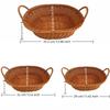 Large Capacity Flower Basket Handmade Fruit Basket Handwoven Storage Basket  Flower Arrangement