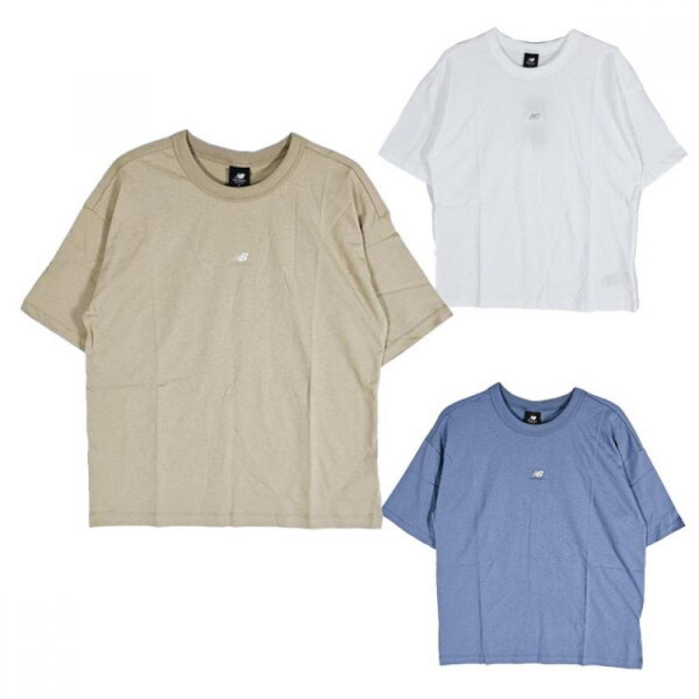 

New Balance Женская футболка оверсайз nbned4S092 (10)White/085(S)