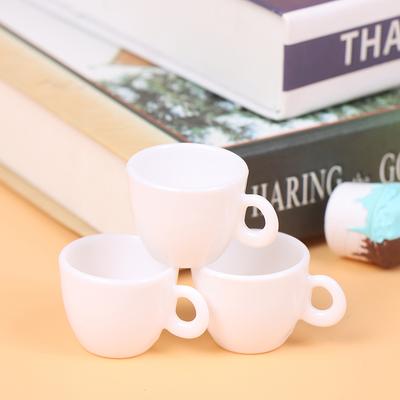 3Pcs 1:6 Dollhouse Miniature Creative New Mini Coffee Cup Model Kitchen Accessories For Doll House Decor Toys Gift