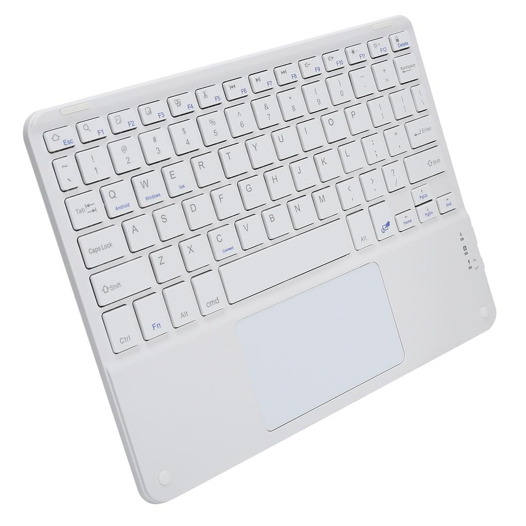 Wireless Keyboard Touch MultiFunction External Computer Accessories 10in(Black )