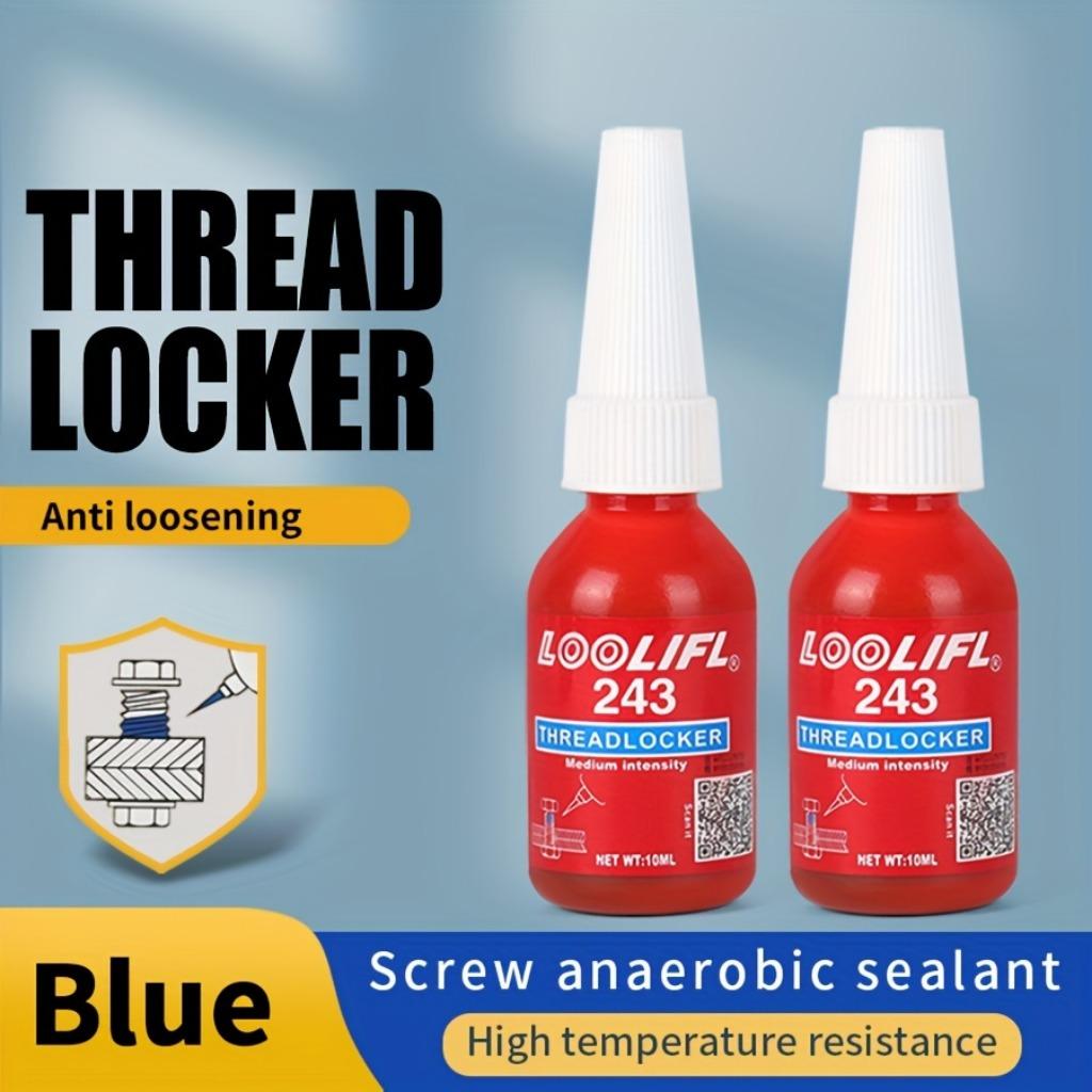 243 Anaerobic Screw Glue, Strong Anti-slip, Fastening Thread Locker, High And Low Strength High Temperature Resistant, Removable