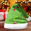 Plush Christmas Santa Hat for Holiday Party and Winter Festive Celebrations for Adults and Kids