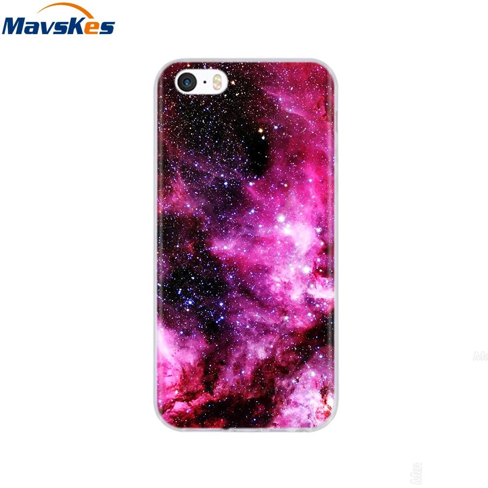 For iPhone 5s SE 5 Case Cover Silicone Soft TPU Cover Print Flower Cute Animal Phone Case For iPhone 6s 6 7 8 Fundas Clear Cases