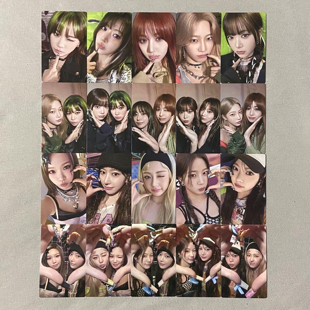 

[USED] LE SSERAFIM DIFFERENT OC and NY complete set