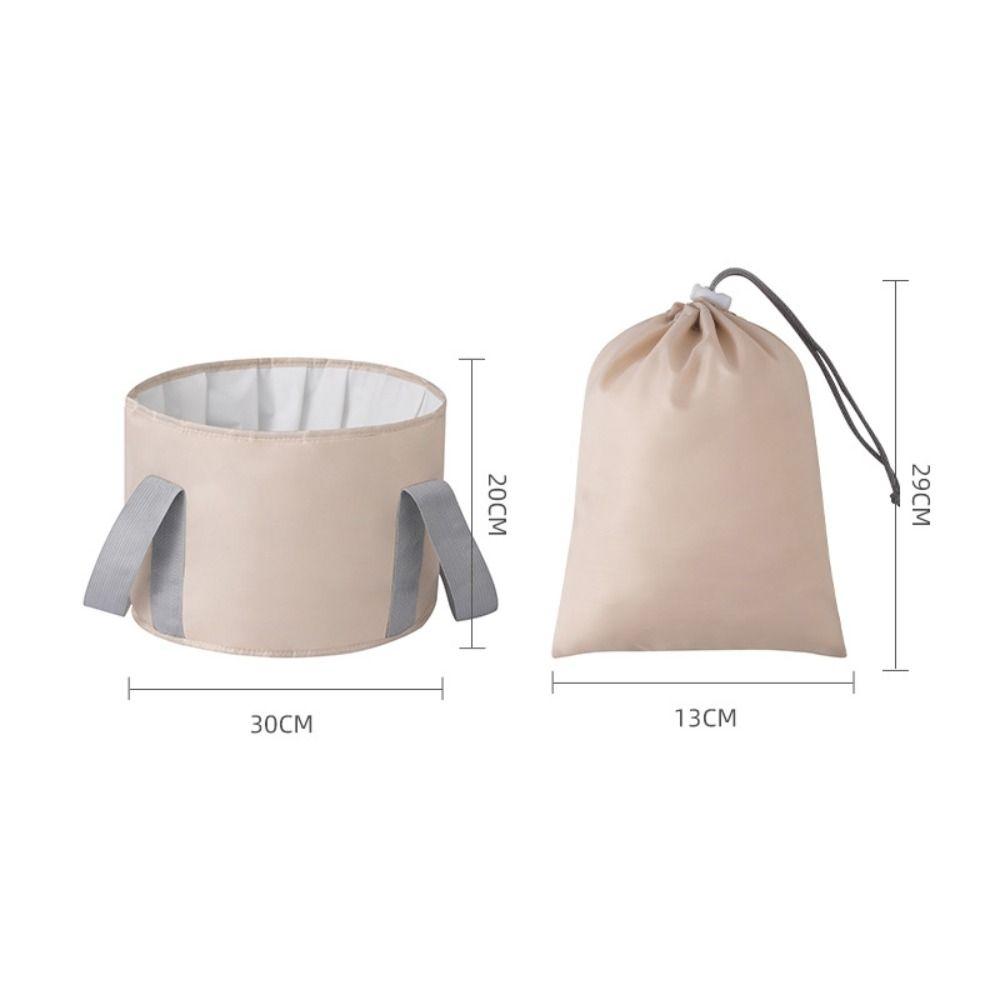 

Портативная синяя ванна для ног, большое водонепроницаемое ведро для замачивания ног с ручками, складная ванна для ног, сумка для общежития