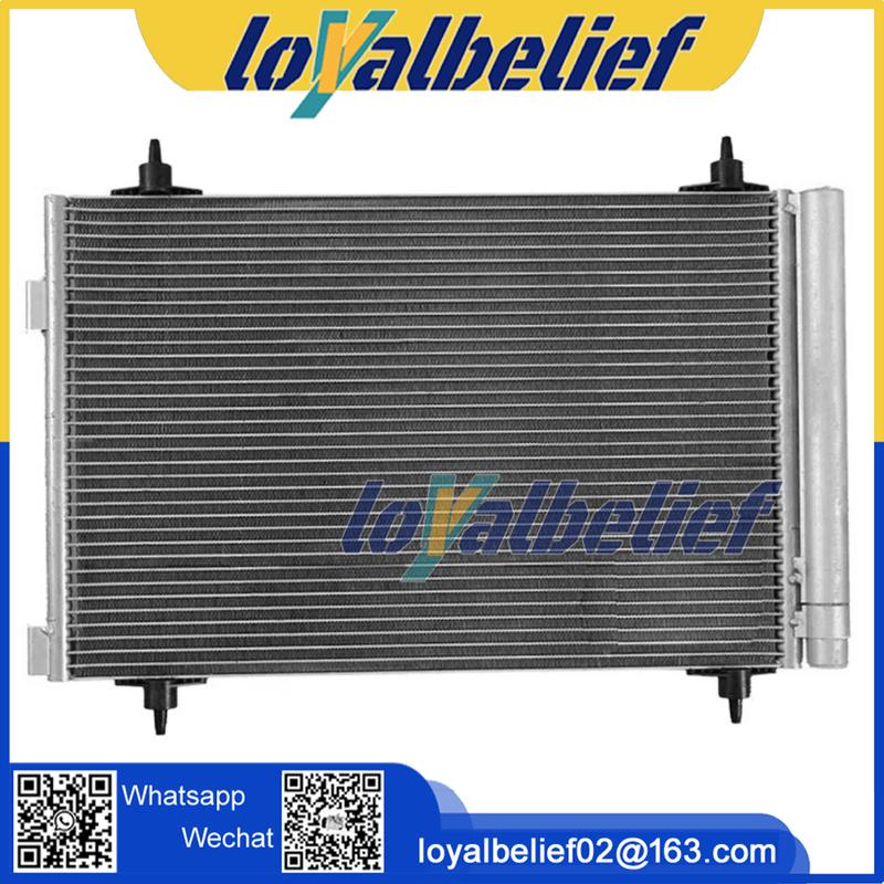NEW Air Conditioning Condenser For Peugeot 308 3008 PARTNER TEPEE RCZ CITROEN DS4 6455HN 6455HT 9650545480 9650631480 9682531580