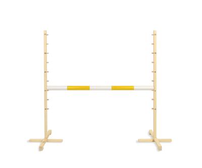 Valla de Salto para Caballo de Hobby 120cm, Barra Amarilla