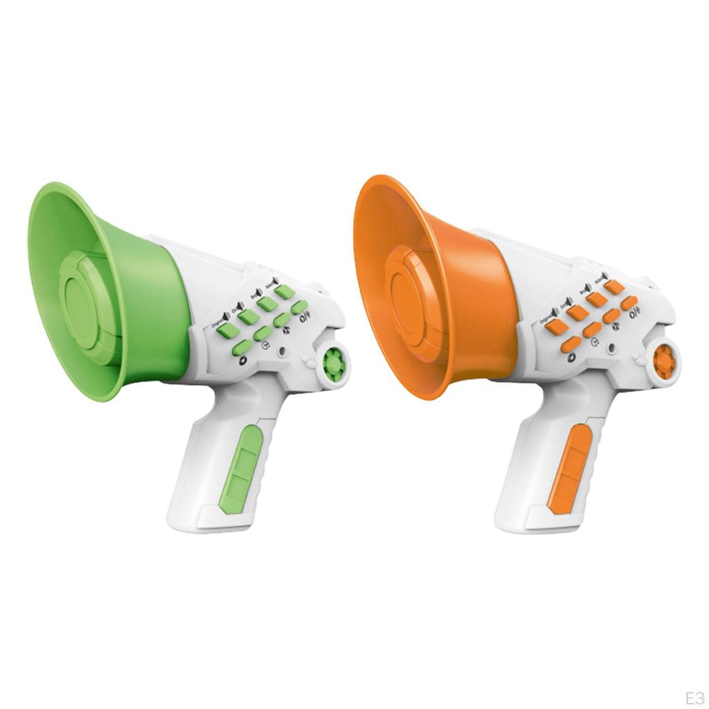 Stimme Verzerrer Spielzeug Kinder Megafon Lustig Handheld 4 Stimmen Modi Tragbarer Lautsprecher Verstärker