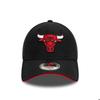 Casquette - NEW ERA - 9Forty - Noir - Logo Chicago Bulls - Taille réglable