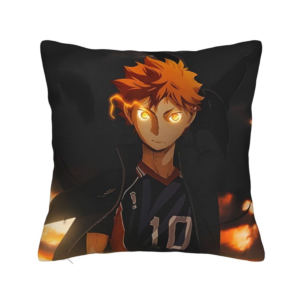 Oikawa Haikyuu Anime Pillowcase Cushion Cover Decorative Bokuto Volleyball  Pillow Case Cover Bedroom Square