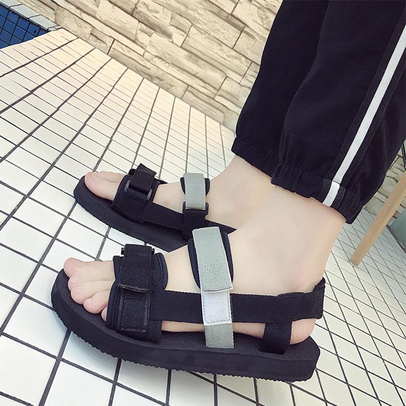 Men Sandals Gladiators Casual Roman Shoes Outside Breathable Mens Sandals Summer Comfortable Light Sandalias Hombre Plus Size 46