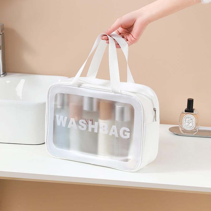 Ins-Style Wasserdichte Kosmetik-Reisetasche mit großem Fassungsvermögen