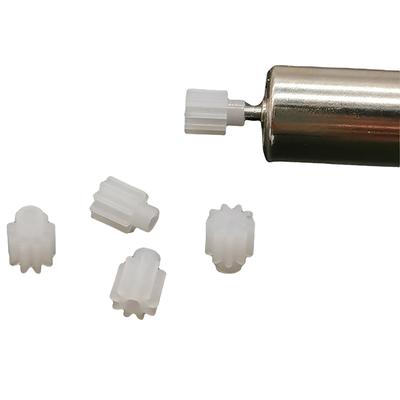 5Pcs  Plastic Gear 9 Teeth Motor Toy Rc Model Car Transmission Pinion Worm Gear