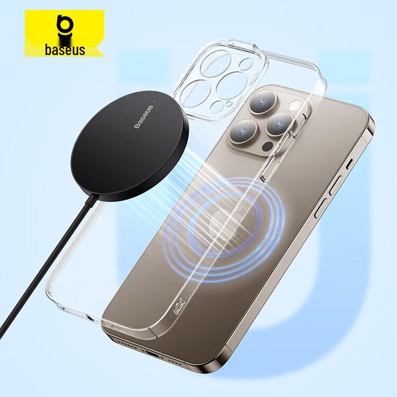 Baseus MagSafe 15W Wireless Charger for iPhone & Earbuds