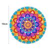 6PCS DIY Diamond Painting Coaster Sunset Beach Rhinestones Mandala Drink Cup Cushion Non-slip Table Insulation Pad Home Decor