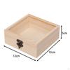 Elegant Wooden Jewelry Storage Box with Glass Lid