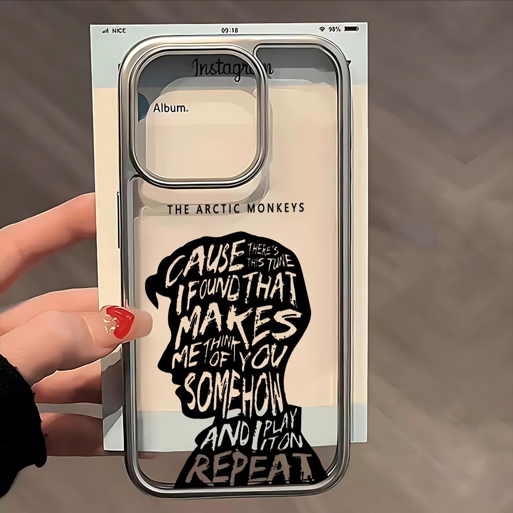 Fashion Arctics Monkeys Phone Case for IPhone 17 16e 16 15 14 13 12 11 Air Pro Max X XR 8 7 Plus Luxury Clear Soft Back Cover