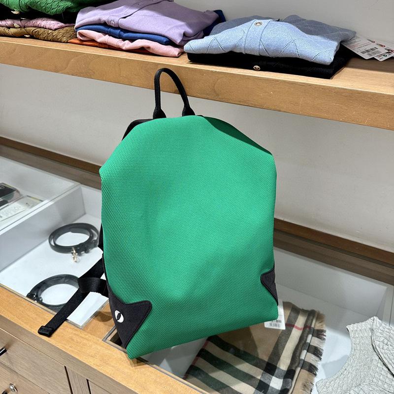 Design Sense Niche Computer Cat Outdoor Student Bag Cute Light Travel Backpack Net Cloth Bag