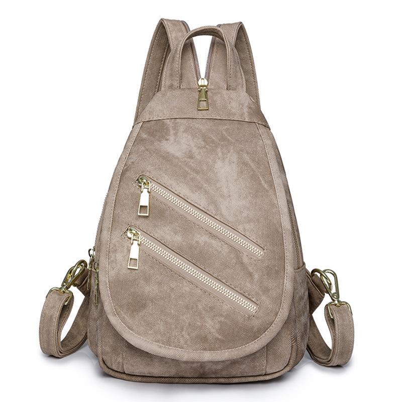 Damen verwenden oft Rucksack, Umhängetasche, Ein-Schulter-Tasche mit großem Fassungsvermögen und Reiserucksack