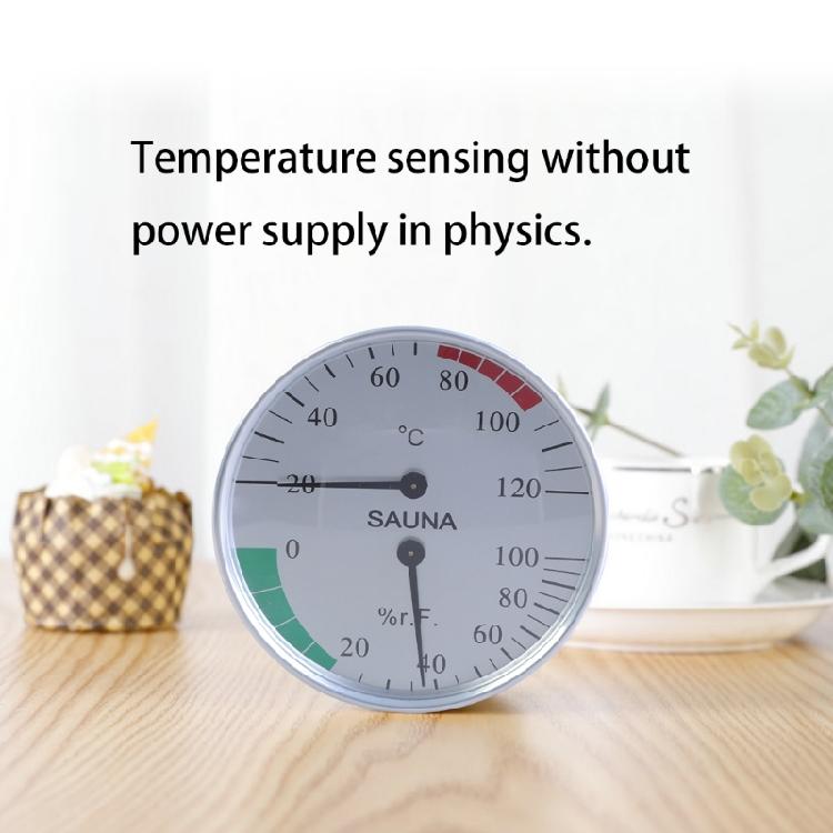 Wall Mounted Temperature Humidity Measurement Meter for Sauna Room Steam Room Thermometers Hygrometer Accurate Display