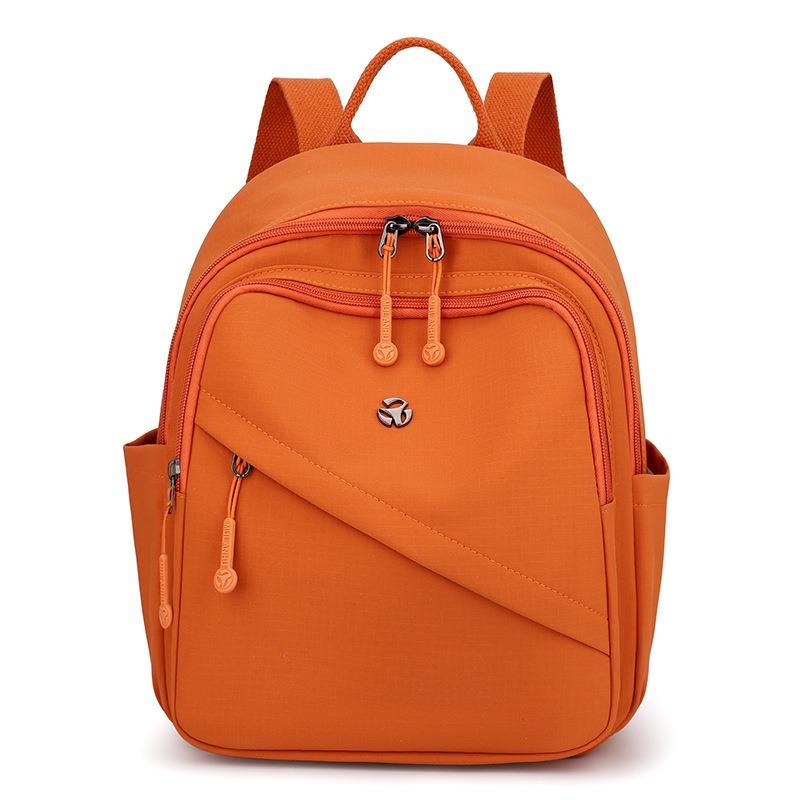 New Fashion Oxford Cloth Backpack Casual Travel Women's Bag with Multi-compartment Zipper Large Capacity
