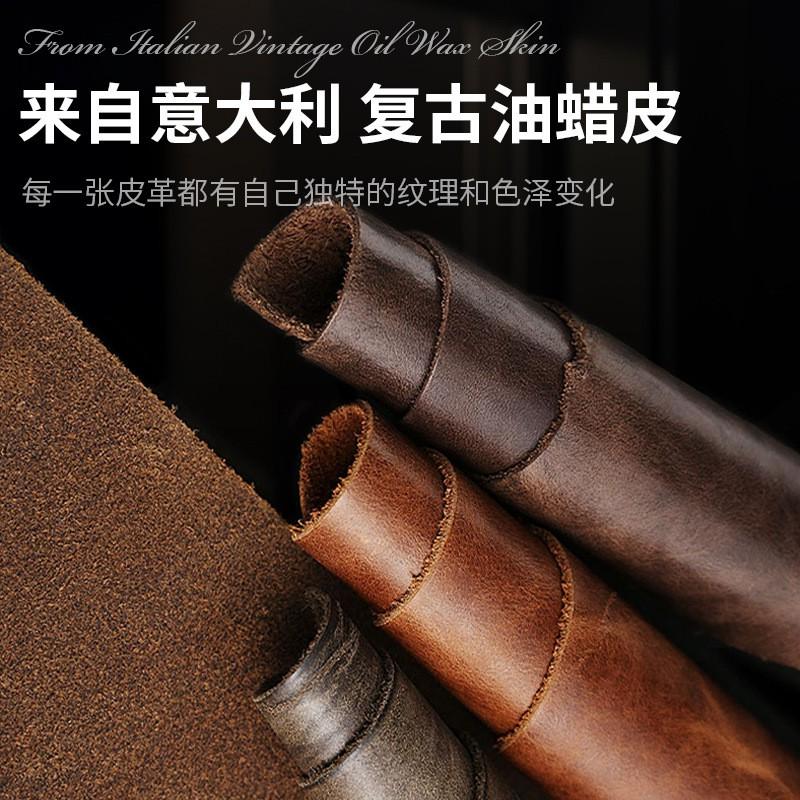 Premium Oil Wax Leather Phone Case Mate 80 RS 70 Pro Business Men Slim Protective Cover