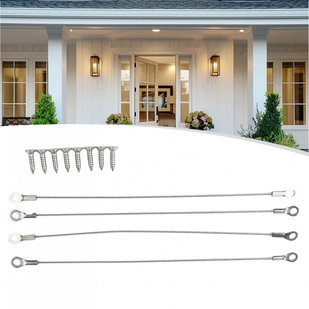 Rope Pins Restraint Cables Stainless Steel Adjustable