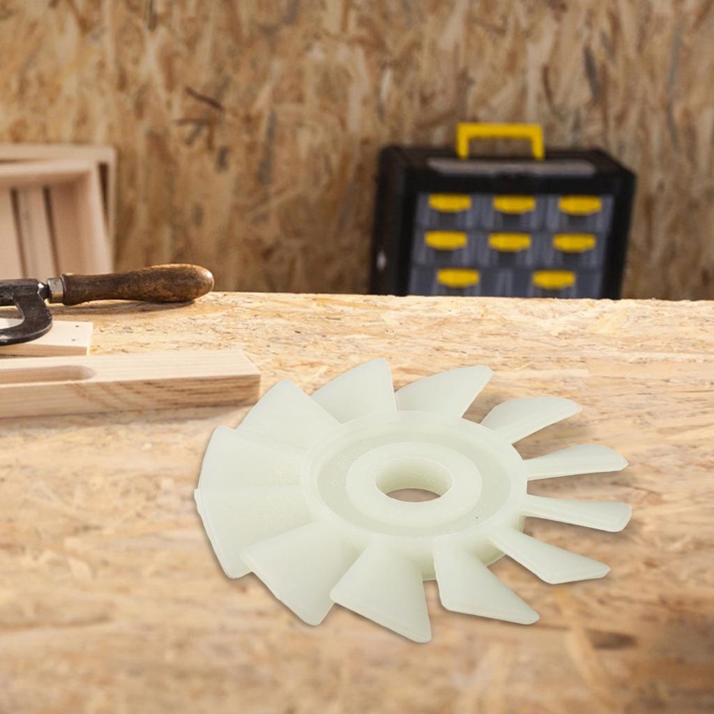 Efficient Cutting Machine Rotor Fan Blade for 4100 and For 110 with White Color