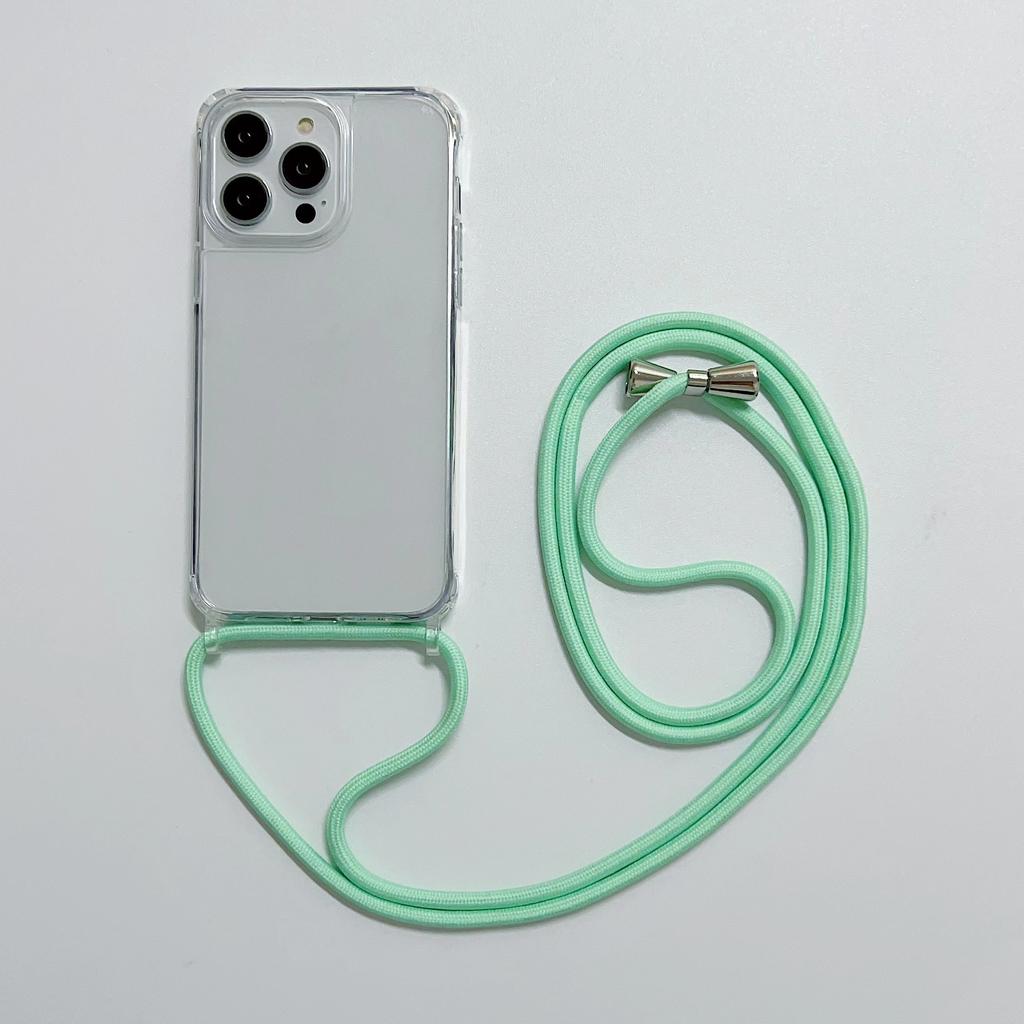 Husă Crossbody Pentru iPhone 16 15 14 13 12 11 Pro Max XS XR X 8 7 Plus Colier Șnur Carcasă Dură Transparentă Clară