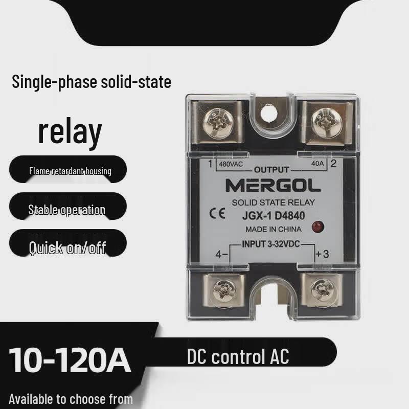

Rider-Teva 24V DC Control Solid State Relay CN plug (adapter included)